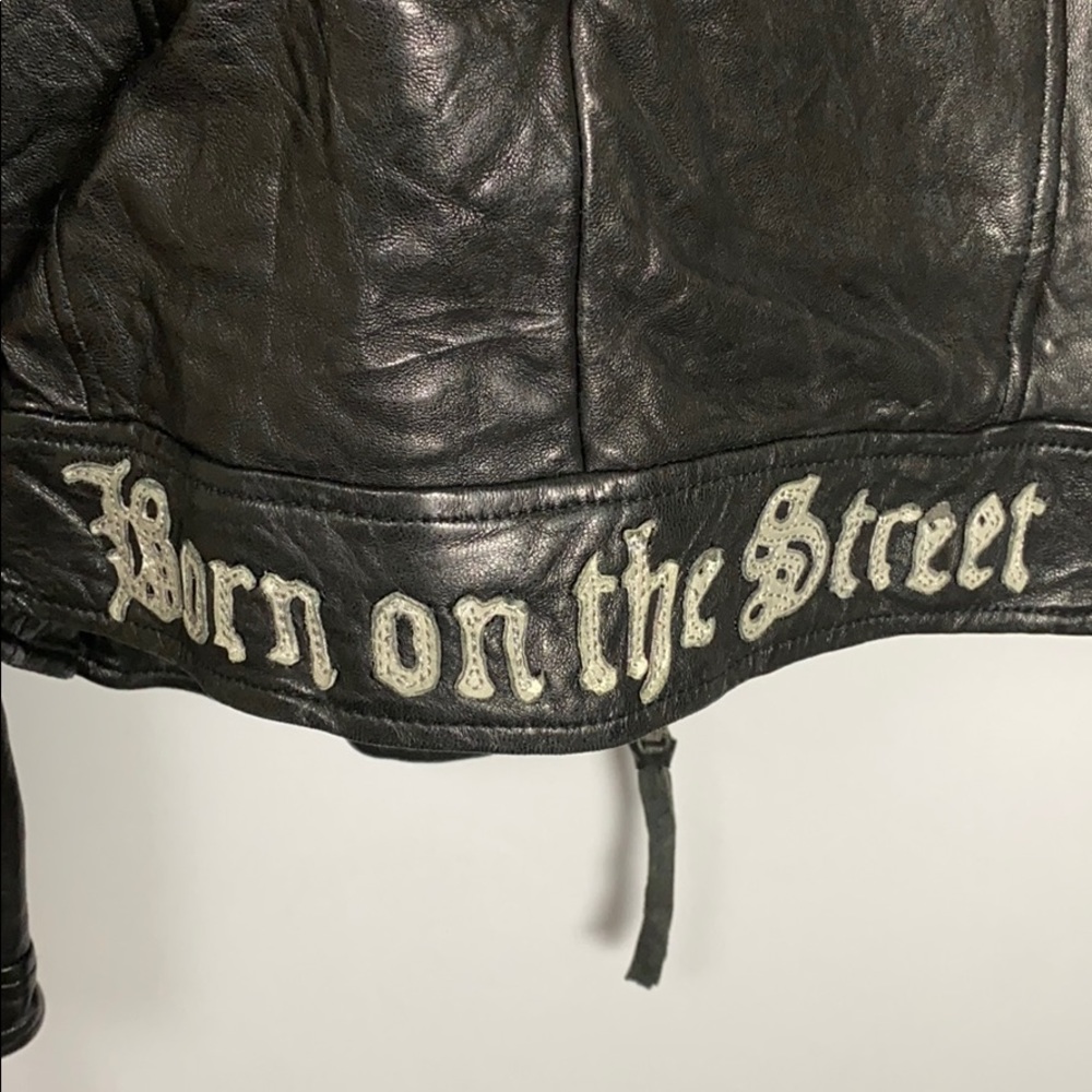 Smet Leather Jacket By Christian Audigier View 2
